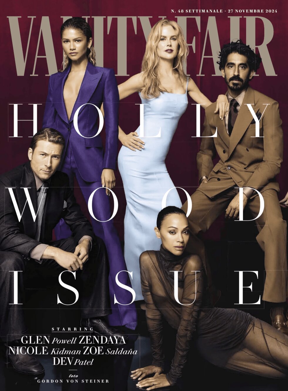 Copertina Vanity Fair (Italia) 20/11/2024