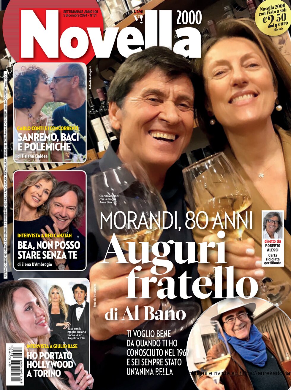 Copertina Novella 2000 05/12/2024