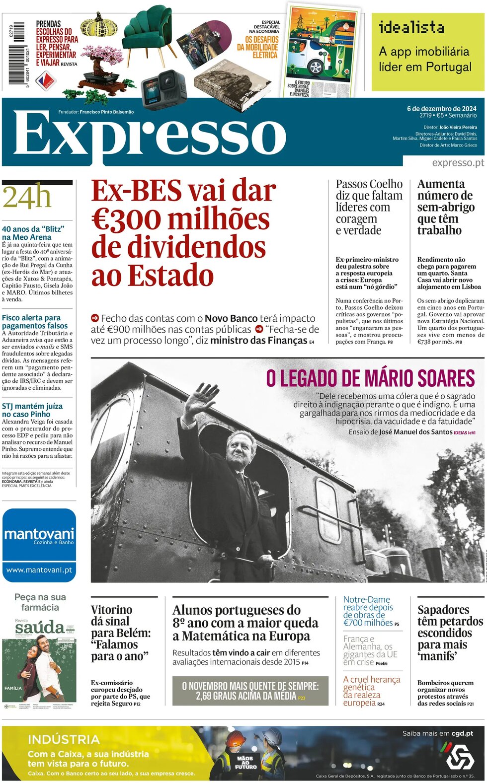 Copertina Expresso 06/12/2024