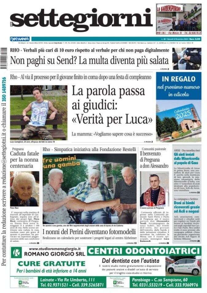 Copertina Settegiorni (Rho) 06/12/2024