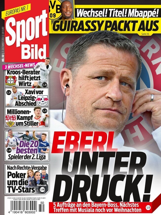 Copertina Sport Bild 11/12/2024