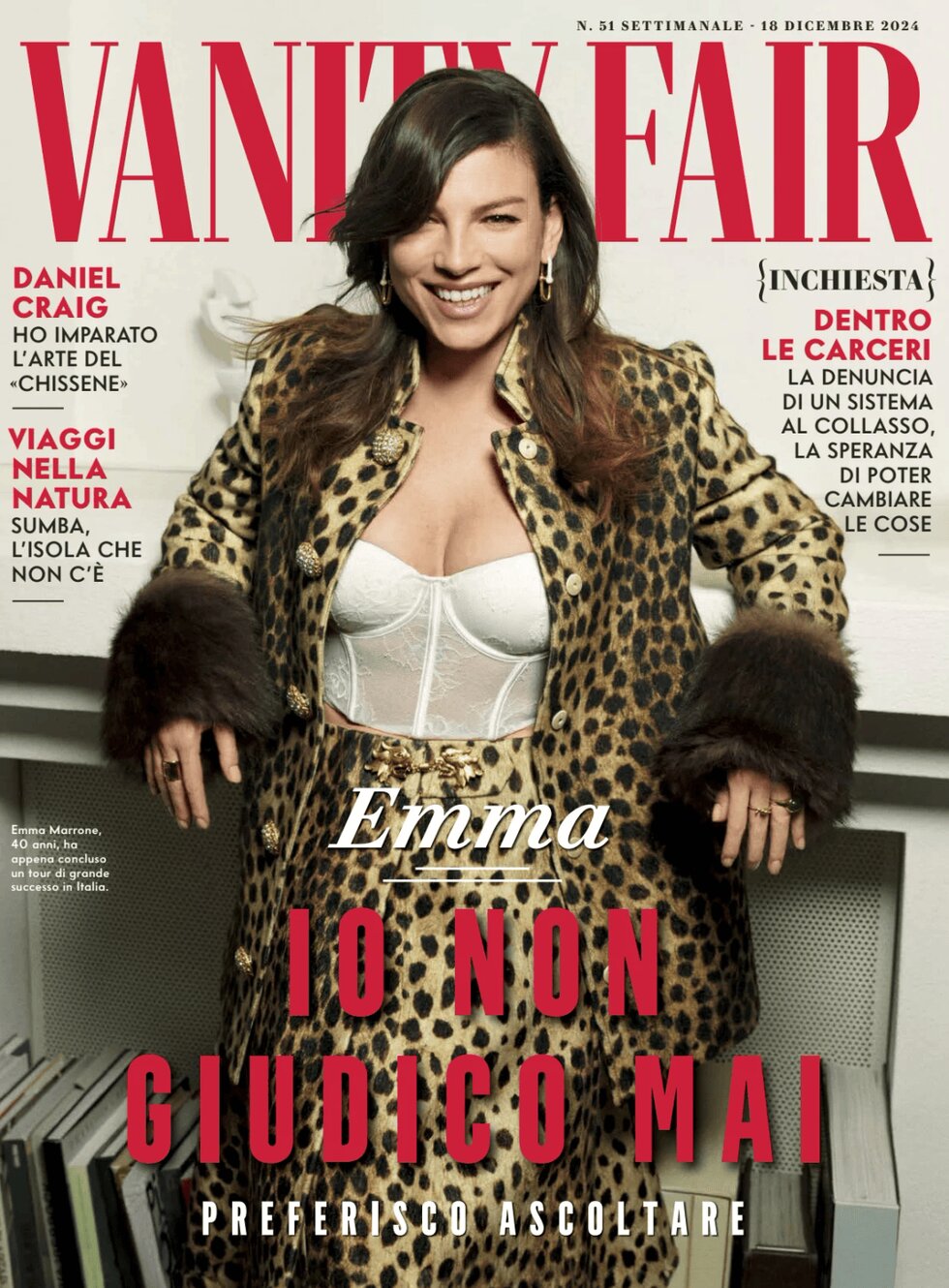 Copertina Vanity Fair (Italia) 11/12/2024