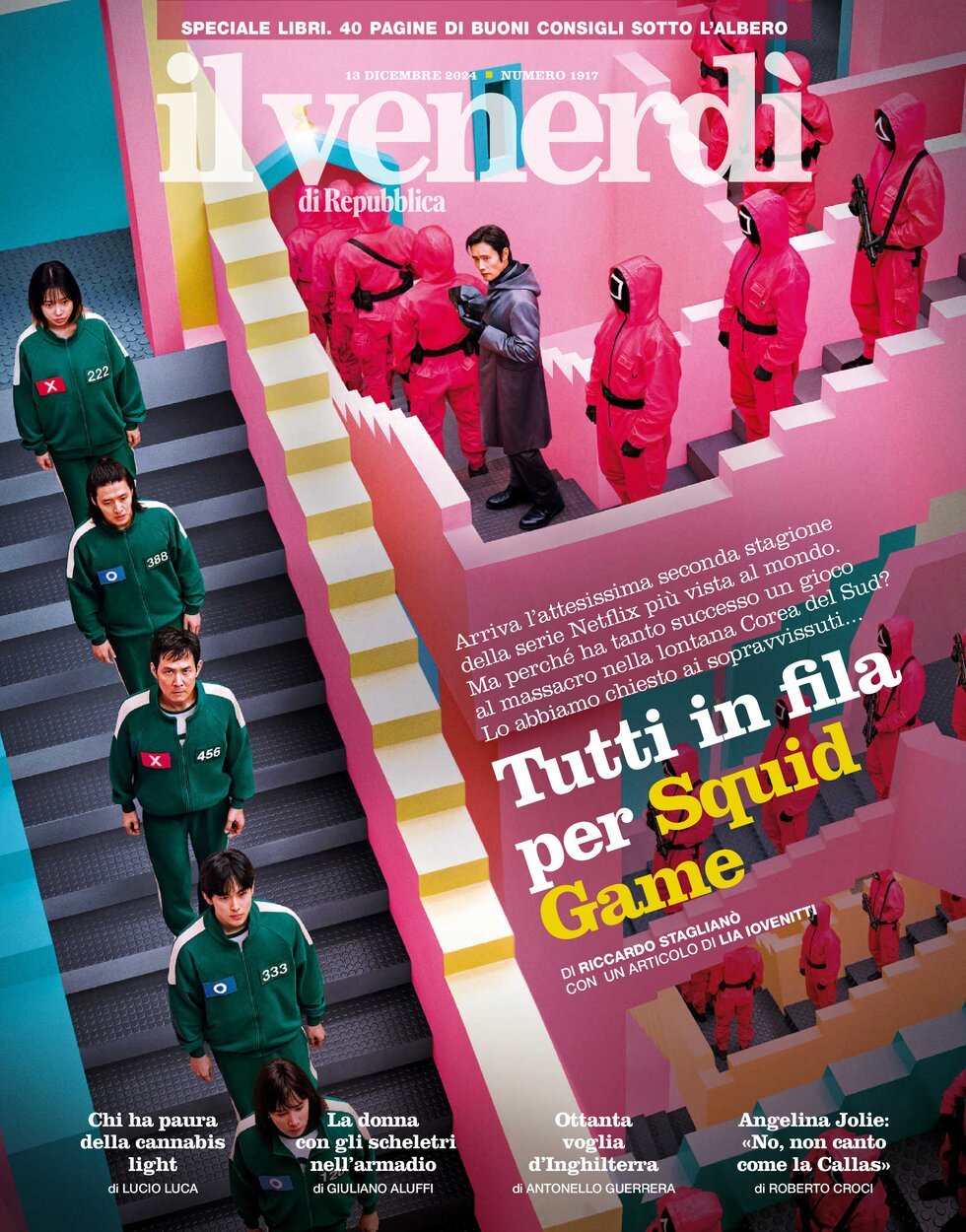 Copertina Il Venerdì di Repubblica 13/12/2024