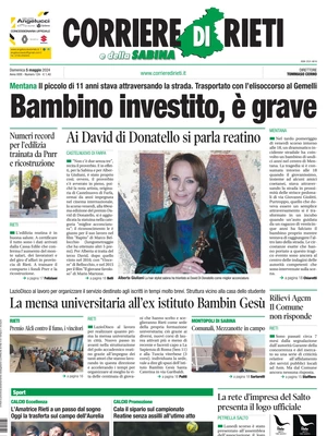 Corriere di Rieti e della Sabina