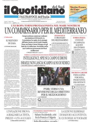 Il Quotidiano del Sud L'Altravoce