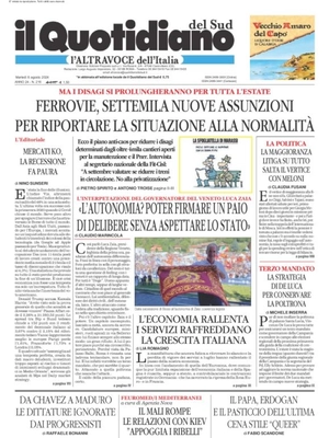 Il Quotidiano del Sud L'Altravoce