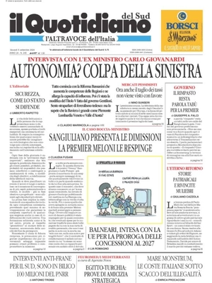 Il Quotidiano del Sud L'Altravoce