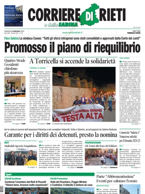 Corriere di Rieti e della Sabina