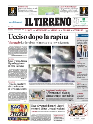 Il Tirreno (Lucca, Viareggio, Versilia, Massa, Carrara)