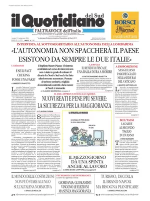 Il Quotidiano del Sud L'Altravoce