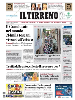 Il Tirreno (Livorno, Cecina, Rosignano, Piombino, Elba)