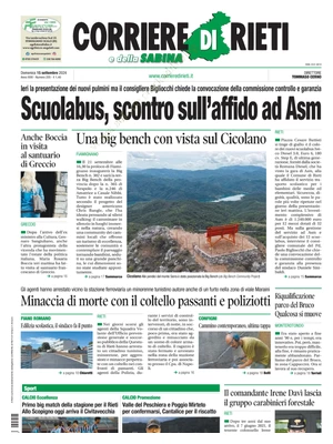 Corriere di Rieti e della Sabina