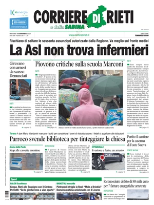 Corriere di Rieti e della Sabina