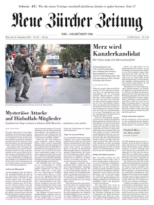 NZZ (Neue Zürcher Zeitung)