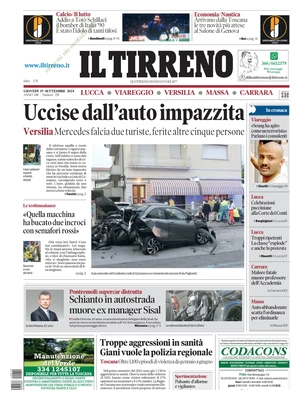 Il Tirreno (Lucca, Viareggio, Versilia, Massa, Carrara)