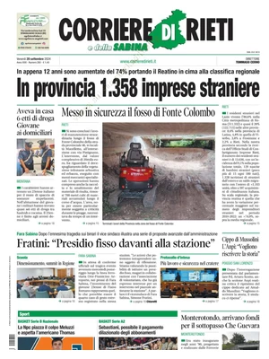 Corriere di Rieti e della Sabina