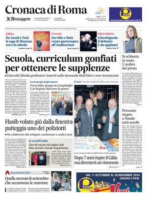 Cronaca di Roma (Il Messaggero)