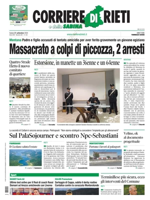 Corriere di Rieti e della Sabina