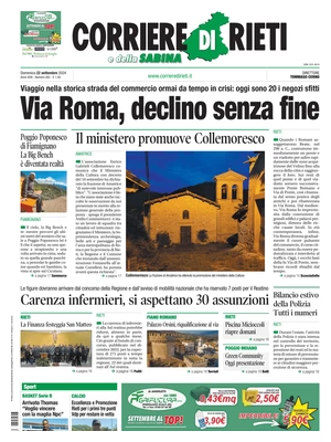 Corriere di Rieti e della Sabina