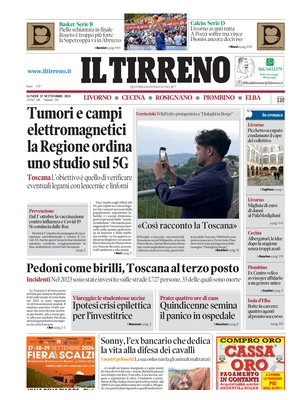 Il Tirreno (Livorno, Cecina, Rosignano, Piombino, Elba)