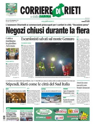 Corriere di Rieti e della Sabina