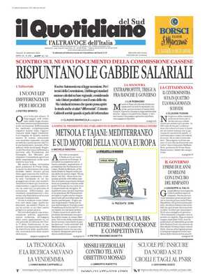 Il Quotidiano del Sud L'Altravoce