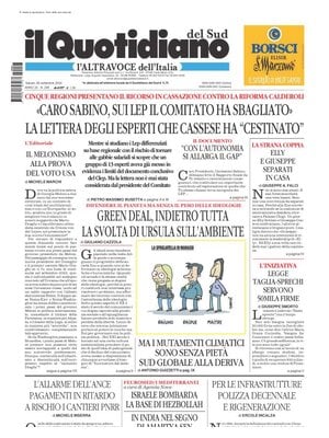 Il Quotidiano del Sud L'Altravoce