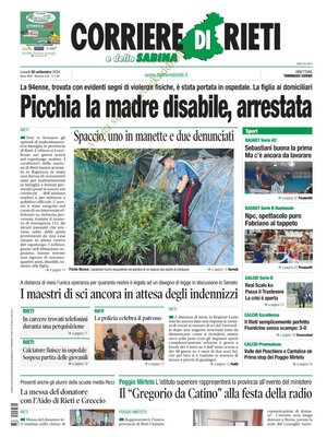 Corriere di Rieti e della Sabina