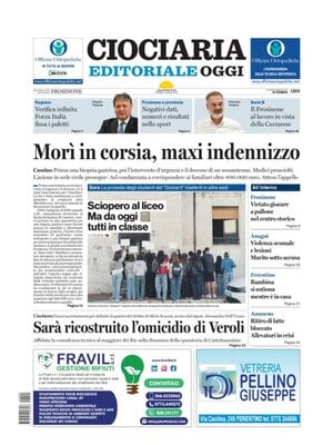 Ciociaria Editoriale Oggi