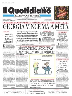 Il Quotidiano del Sud L'Altravoce