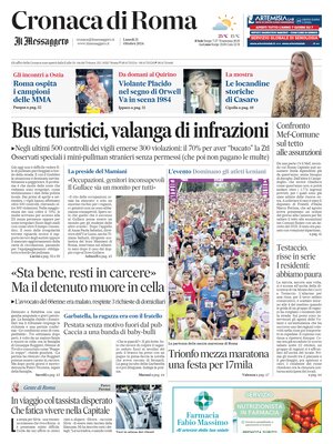 Cronaca di Roma (Il Messaggero)