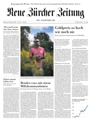 NZZ (Neue Zürcher Zeitung)