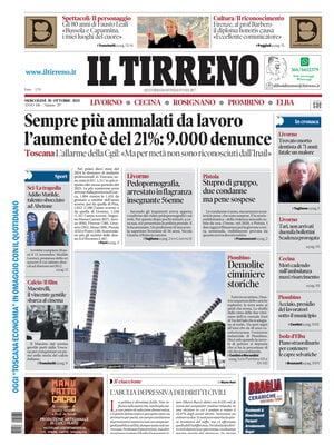 Il Tirreno (Livorno, Cecina, Rosignano, Piombino, Elba)