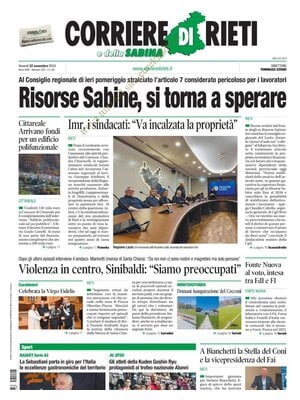 Corriere di Rieti e della Sabina