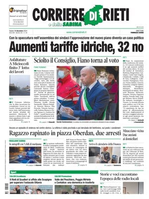 Corriere di Rieti e della Sabina