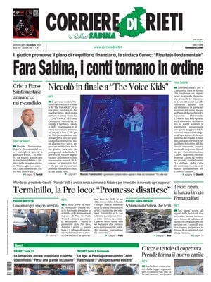 Corriere di Rieti e della Sabina