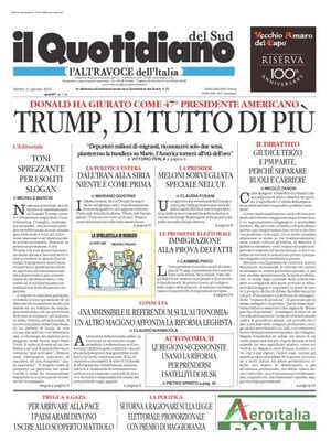 Il Quotidiano del Sud L'Altravoce