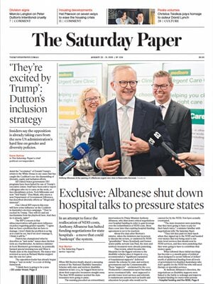 The Saturday Paper