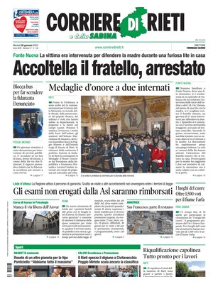 Corriere di Rieti e della Sabina