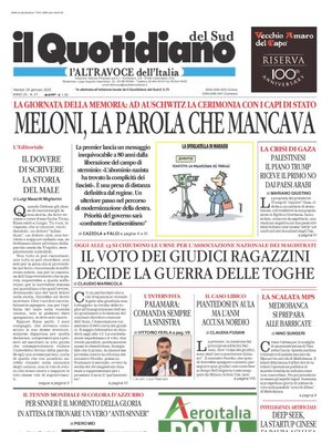 Il Quotidiano del Sud L'Altravoce