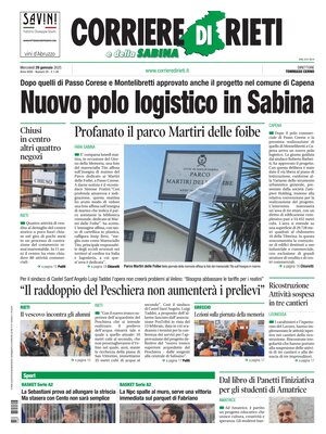 Corriere di Rieti e della Sabina