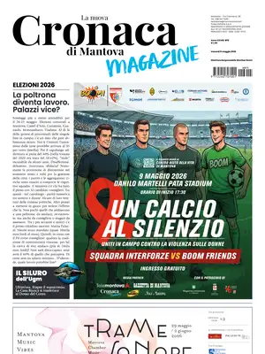Prima Pagina "La nuova Cronaca di Mantova"