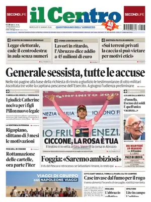 Prima Pagina "Il Centro | Pescara"