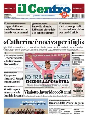 Prima Pagina "Il Centro | Chieti"