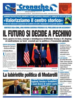 Prima Pagina "Le Cronache Lucane"