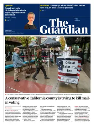 Prima Pagina "The Guardian US"