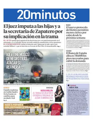 Prima Pagina "20 minutos | Madrid"