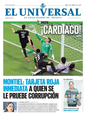 Prima Pagina "El Universal (Mexico)"