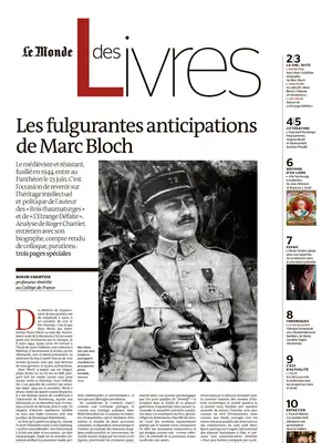 Prima Pagina "Le Monde des Livres"