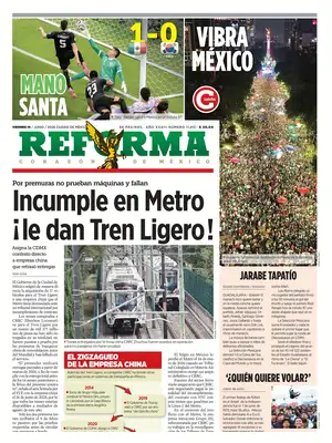 Prima Pagina "Reforma"
